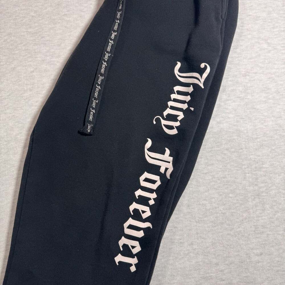 Juicy Couture x Forever 21 Sweatpants Size L Black Juicy Forever - Picture 3 of 5